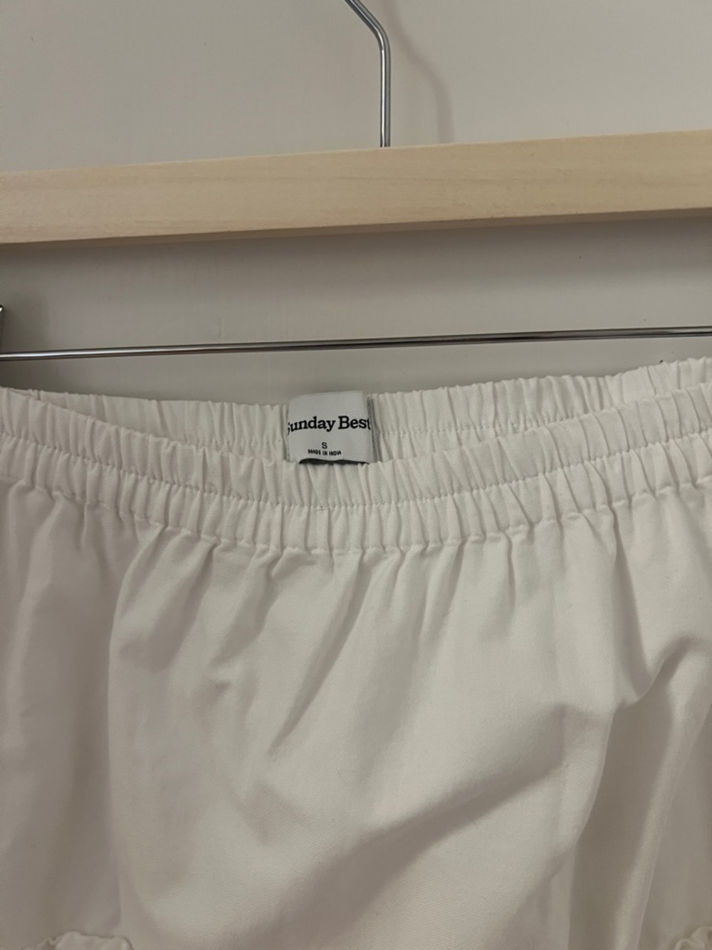 Aritzia White Tiered Maxi Skirt - Picture 3 of 3